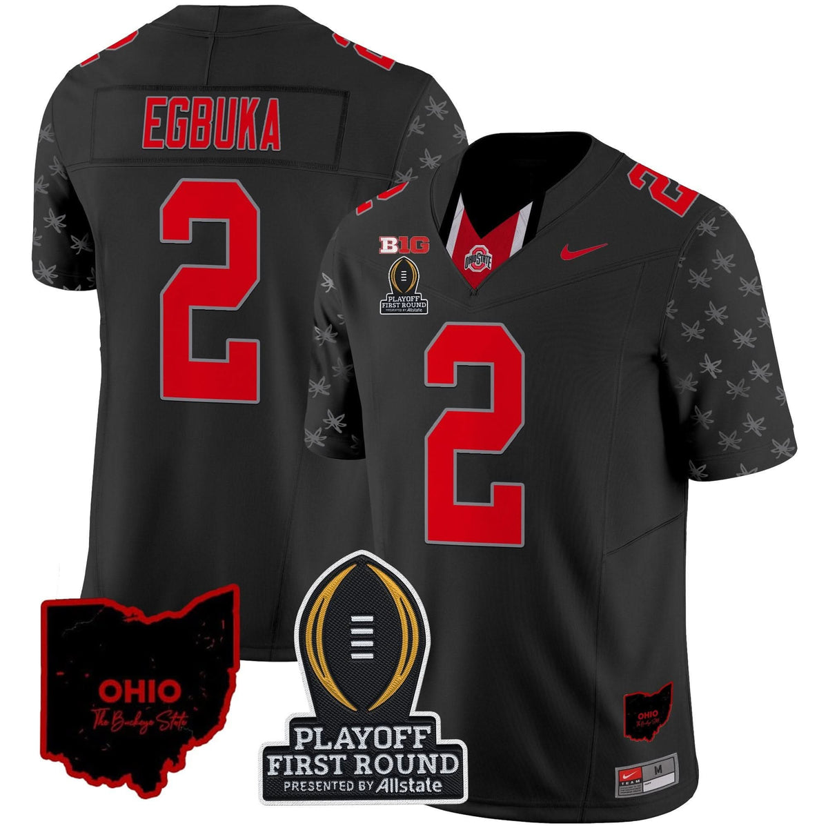 OSB 2024 Playoff First Round Patch Vapor Limited Jersey