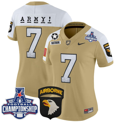 Women's ABK 2024 AAC Championship Patch Vapor Limited Jersey - Stitched