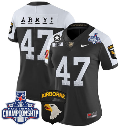 Women's ABK 2024 AAC Championship Patch Vapor Limited Jersey - Stitched