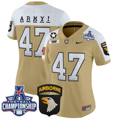 Women's ABK 2024 AAC Championship Patch Vapor Limited Jersey - Stitched