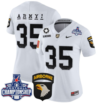 Women's ABK 2024 AAC Championship Patch Vapor Limited Jersey - Stitched