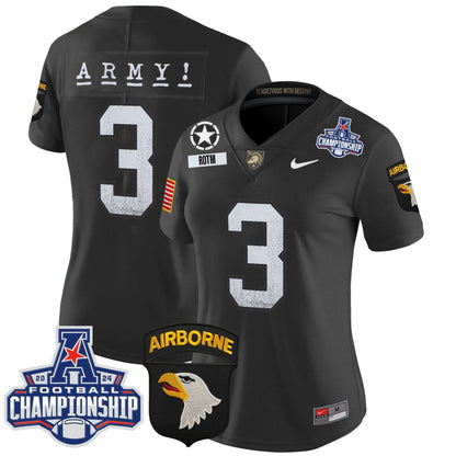 Women's ABK 2024 AAC Championship Patch Vapor Limited Jersey - Stitched