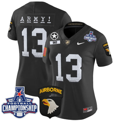 Women's ABK 2024 AAC Championship Patch Vapor Limited Jersey - Stitched