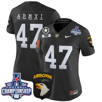 Women's ABK 2024 AAC Championship Patch Vapor Limited Jersey - Stitched