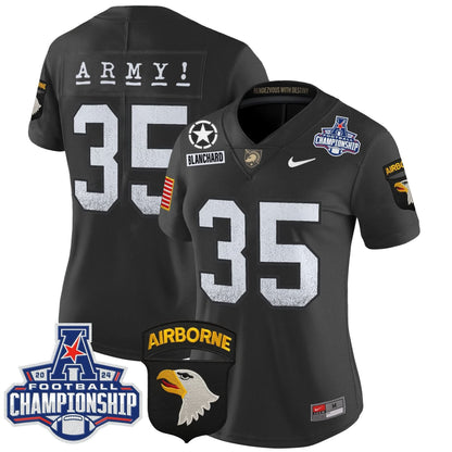 Women's ABK 2024 AAC Championship Patch Vapor Limited Jersey - Stitched