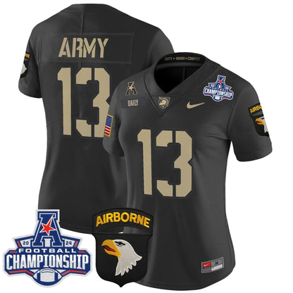 Women's ABK 2024 AAC Championship Patch Vapor Limited Jersey V2 - Stitched