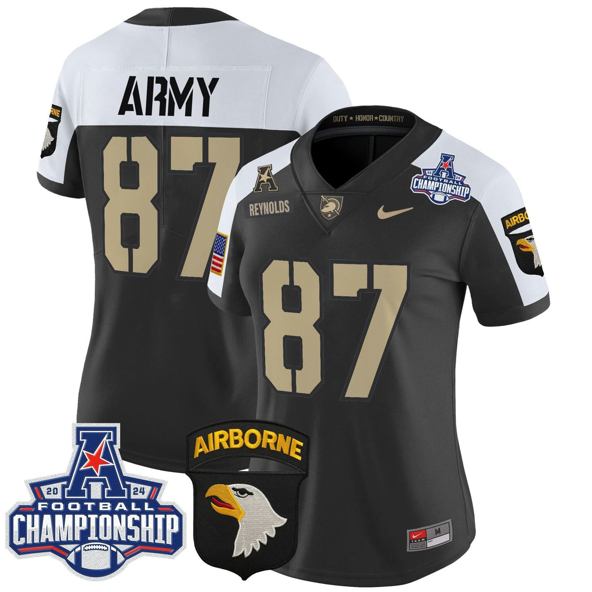 Women's ABK 2024 AAC Championship Patch Vapor Limited Jersey V2 - Stitched