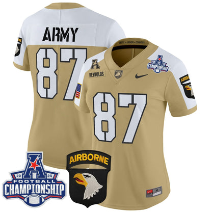 Women's ABK 2024 AAC Championship Patch Vapor Limited Jersey V2 - Stitched