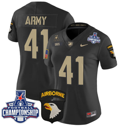 Women's ABK 2024 AAC Championship Patch Vapor Limited Jersey V2 - Stitched