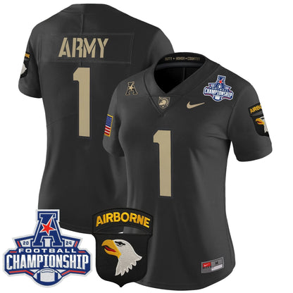 Women's ABK 2024 AAC Championship Patch Vapor Limited Jersey V2 - Stitched