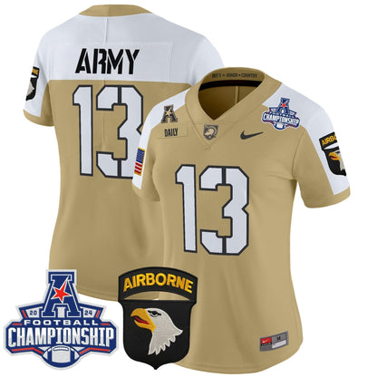 Women's ABK 2024 AAC Championship Patch Vapor Limited Jersey V2 - Stitched