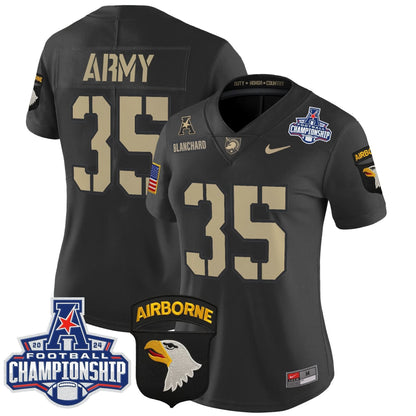 Women's ABK 2024 AAC Championship Patch Vapor Limited Jersey V2 - Stitched
