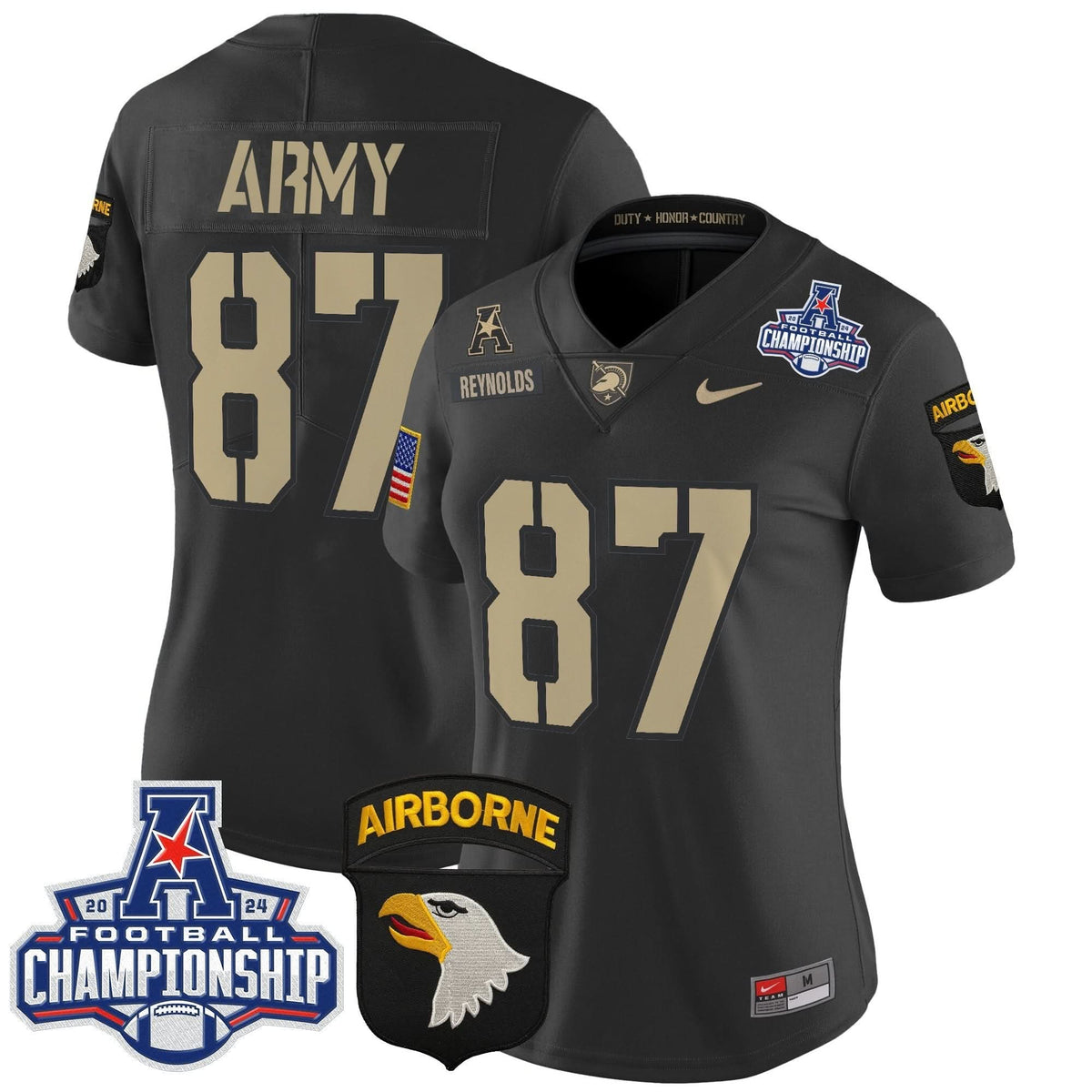 Women's ABK 2024 AAC Championship Patch Vapor Limited Jersey V2 - Stitched