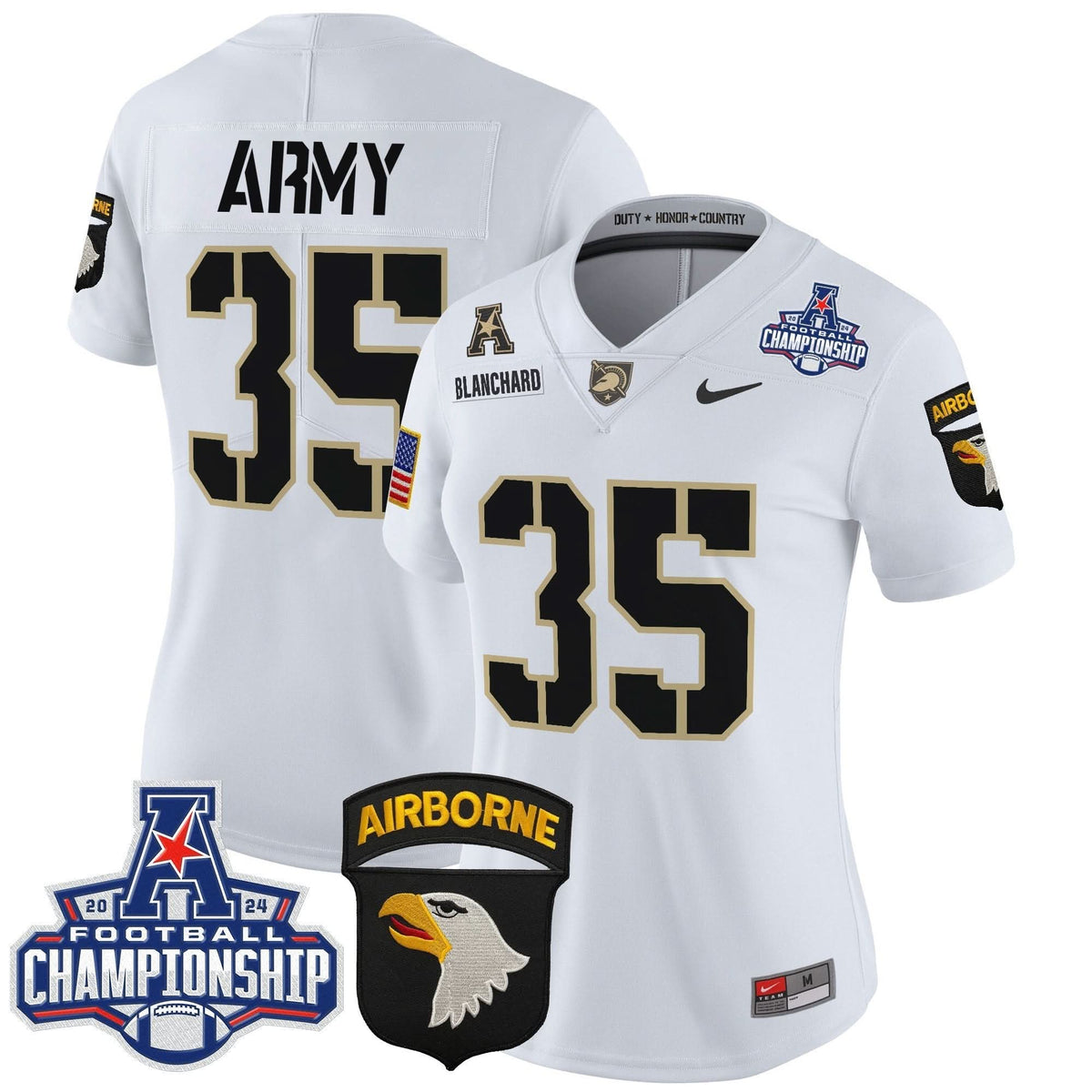 Women's ABK 2024 AAC Championship Patch Vapor Limited Jersey V2 - Stitched