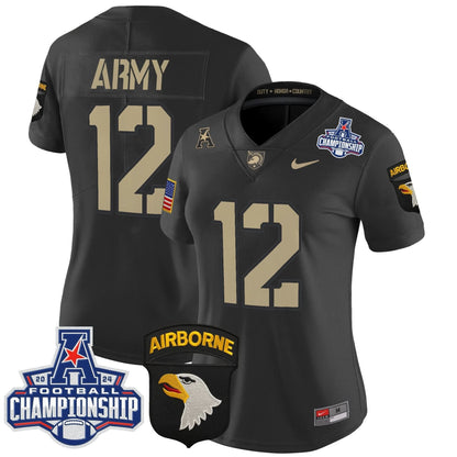 Women's ABK 2024 AAC Championship Patch Vapor Limited Jersey V2 - Stitched