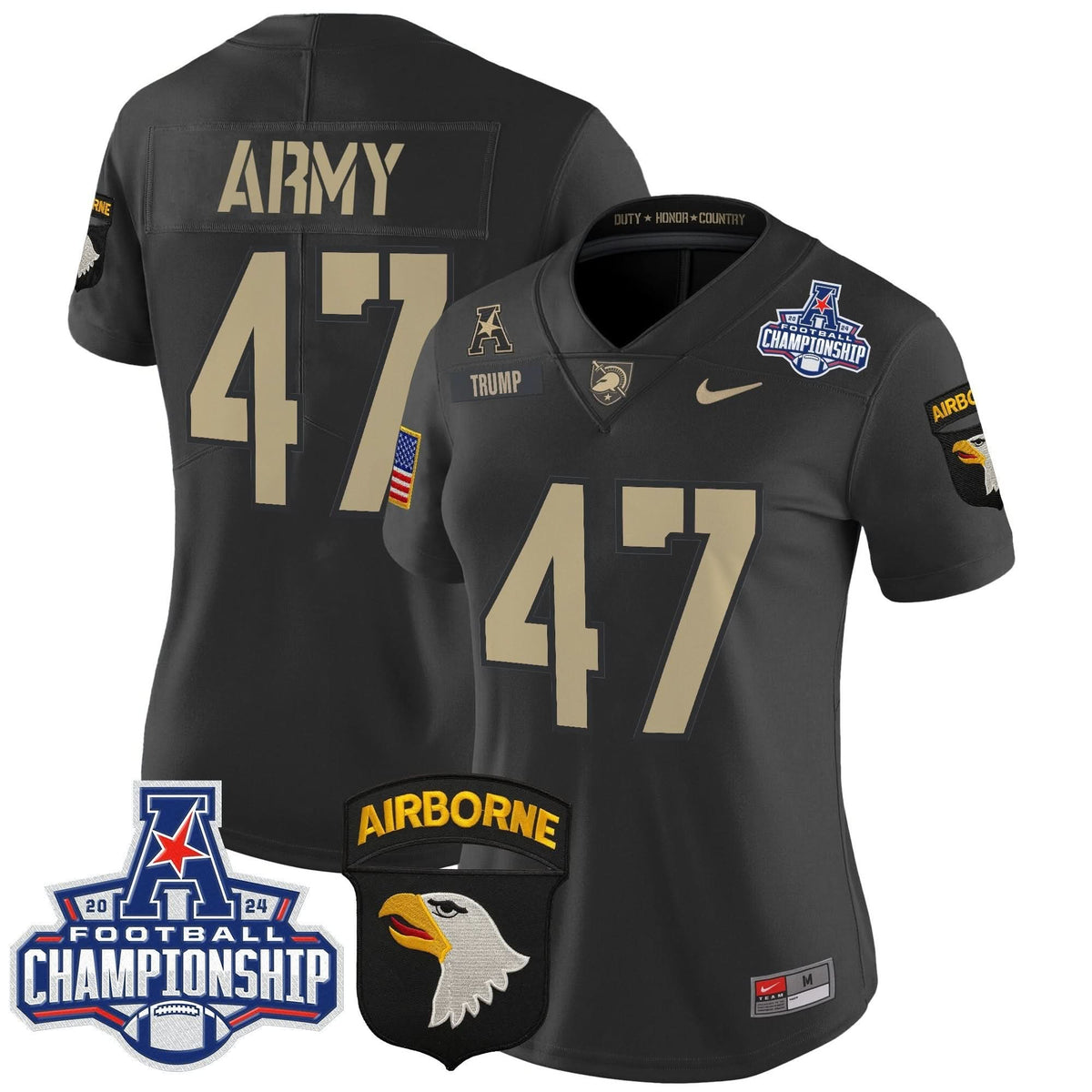 Women's ABK 2024 AAC Championship Patch Vapor Limited Jersey V2 - Stitched
