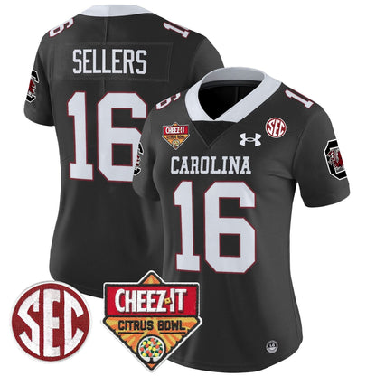 Women's SCG 1980 Throwback Cheez-It Citrus Bowl Patch Vapor Limited Jersey - Stitched