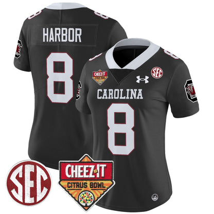 Women's SCG 1980 Throwback Cheez-It Citrus Bowl Patch Vapor Limited Jersey - Stitched