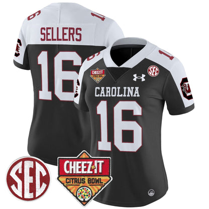 Women's SCG 1980 Throwback Cheez-It Citrus Bowl Patch Vapor Limited Jersey - Stitched