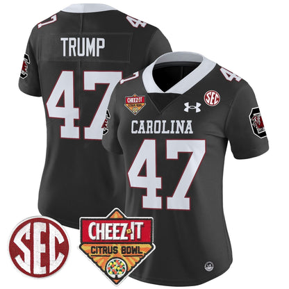 Women's SCG 1980 Throwback Cheez-It Citrus Bowl Patch Vapor Limited Jersey - Stitched