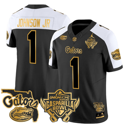 FG 2024 Gasparilla Bowl Patch Gold Vapor Limited Jersey