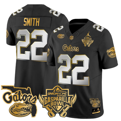 FG 2024 Gasparilla Bowl Patch Gold Vapor Limited Jersey