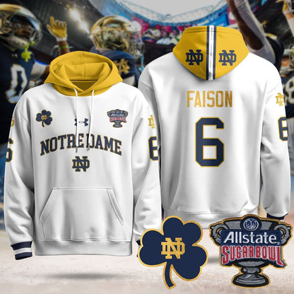 NDFI Allstate Sugar Bowl Hoodie - Stitched