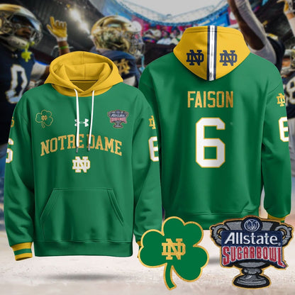 NDFI Allstate Sugar Bowl Hoodie - Stitched