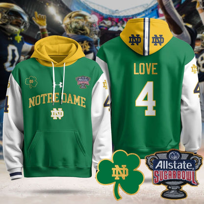 NDFI Allstate Sugar Bowl Hoodie - Stitched
