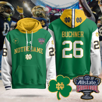 NDFI Allstate Sugar Bowl Hoodie - Stitched