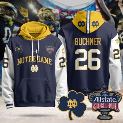 NDFI Allstate Sugar Bowl Hoodie - Stitched