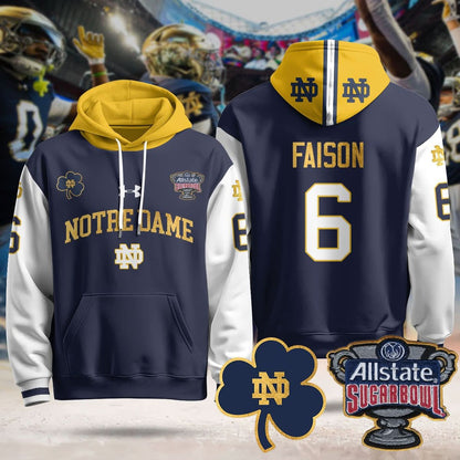 NDFI Allstate Sugar Bowl Hoodie - Stitched