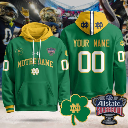 Custom NDFI Allstate Sugar Bowl Hoodie - Stitched