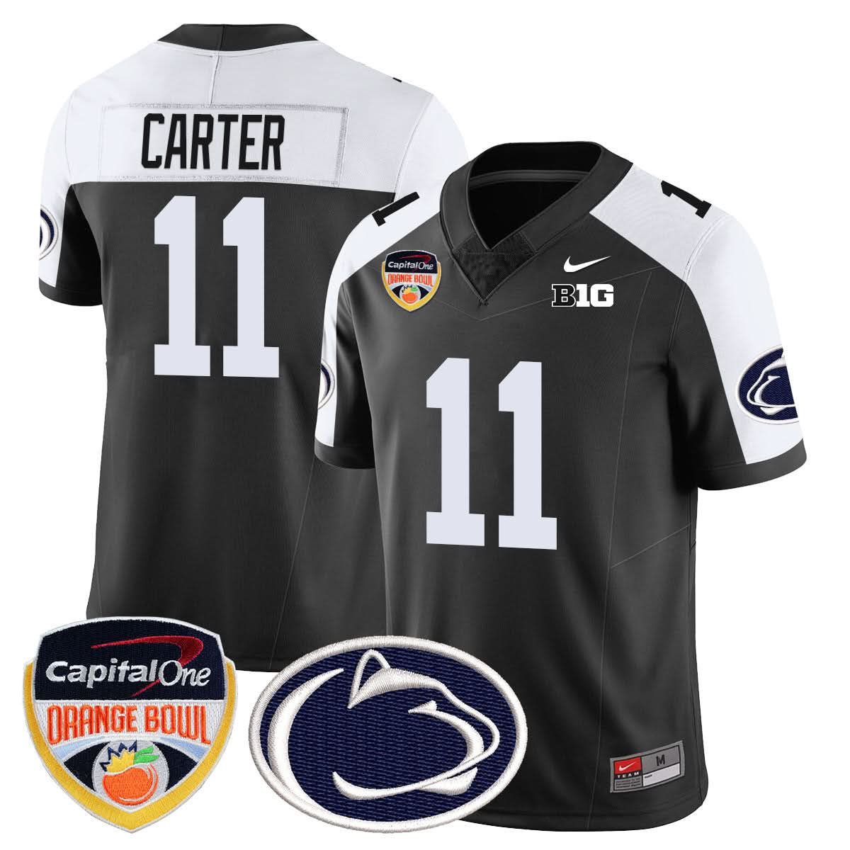 Men's Penn State Nittany Lions 2024 Orange Bowl Jersey - All Stitched