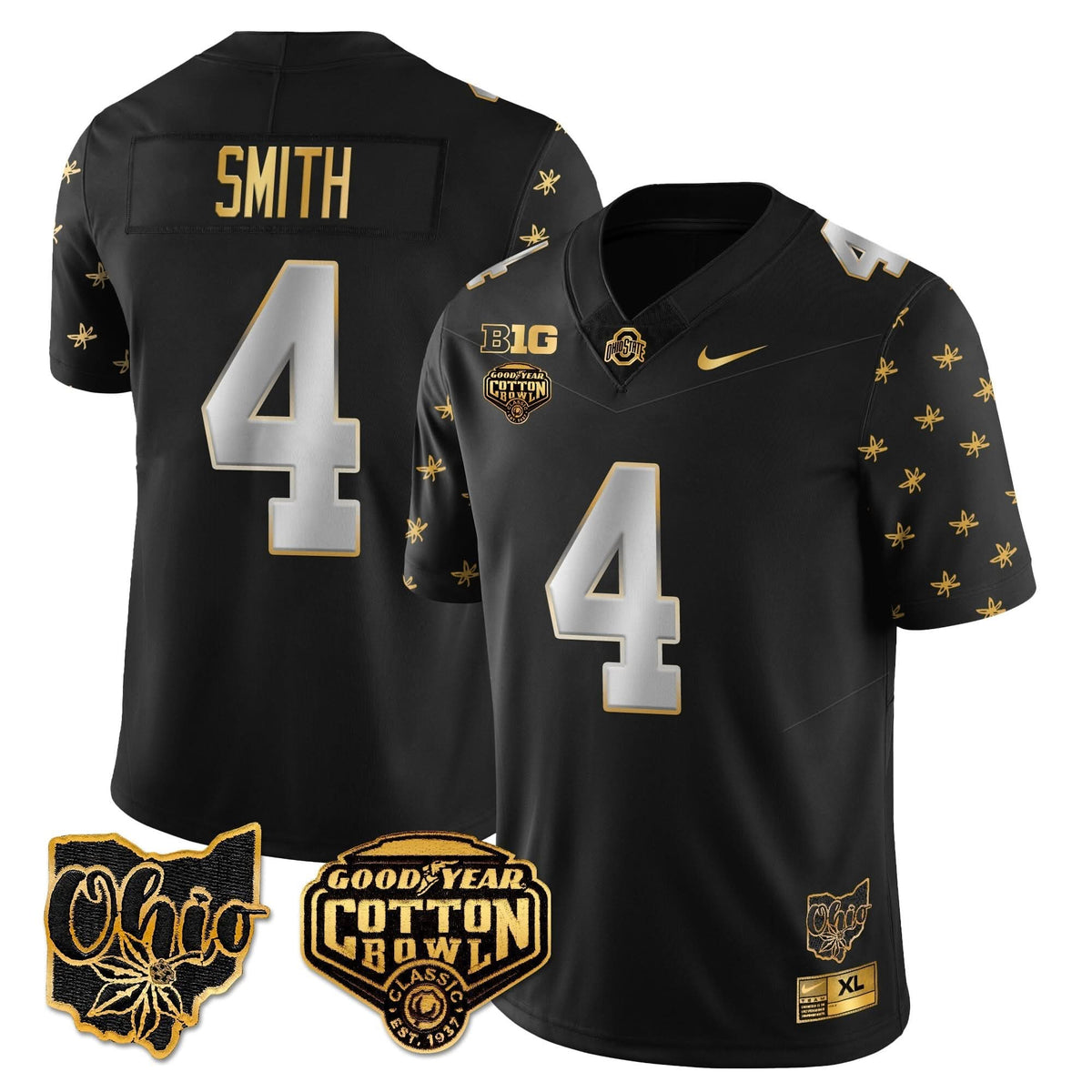 OSB 2024 Cotton Bowl Classic Jersey Gold