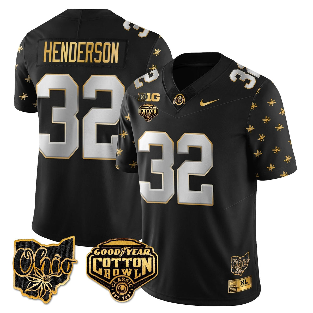 OSB 2024 Cotton Bowl Classic Jersey Gold