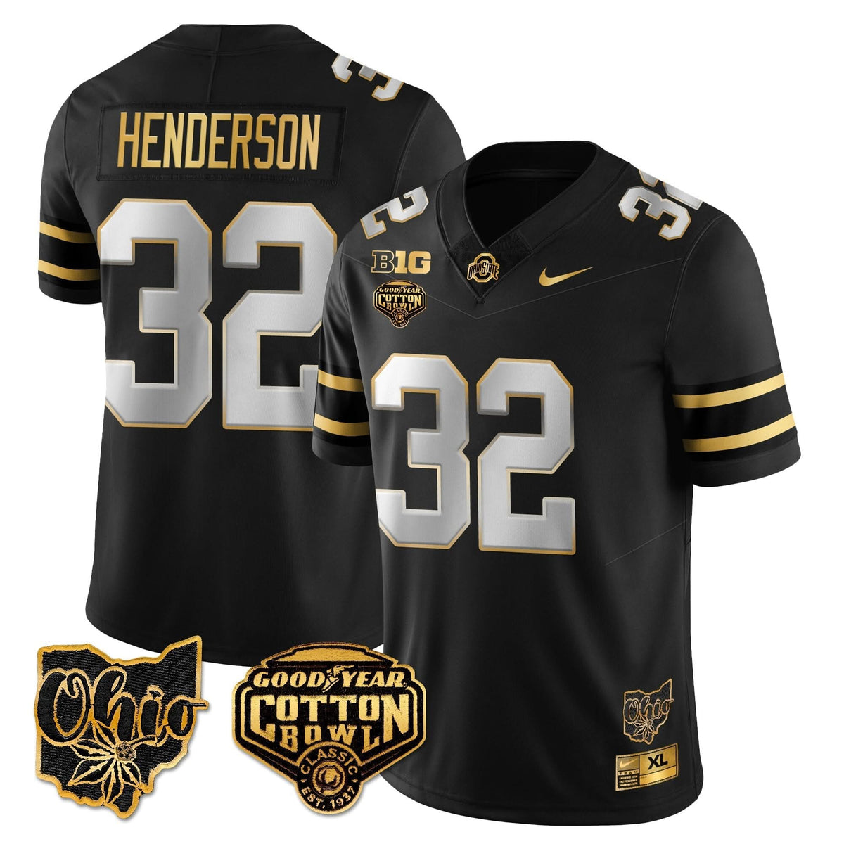OSB 2024 Cotton Bowl Classic Jersey Gold