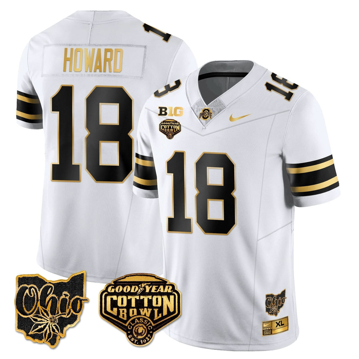 OSB 2024 Cotton Bowl Classic Jersey Gold
