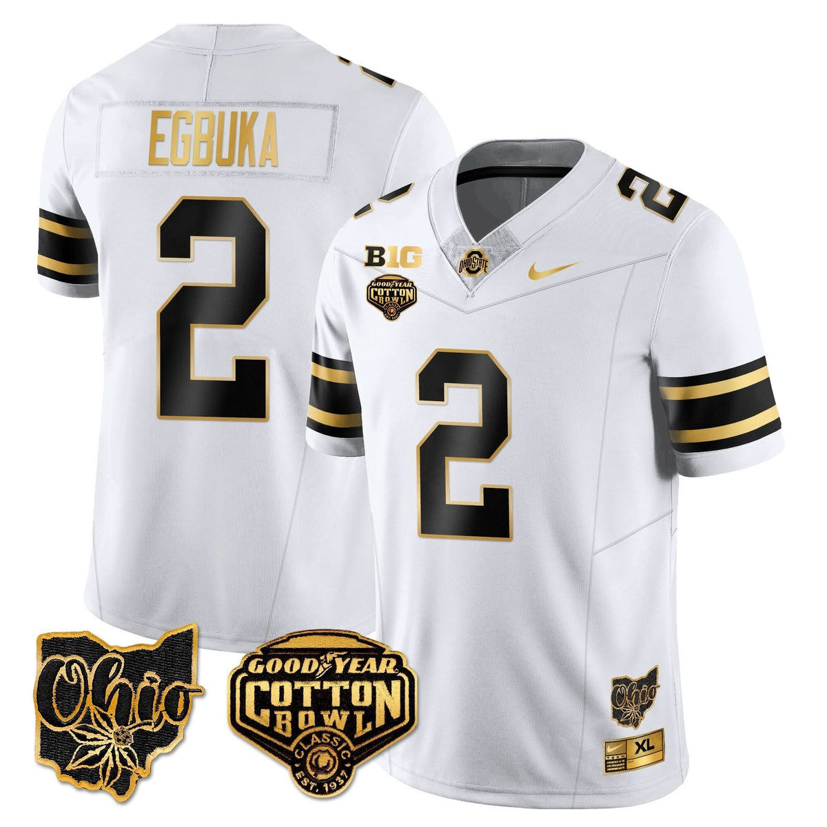 OSB 2024 Cotton Bowl Classic Jersey Gold