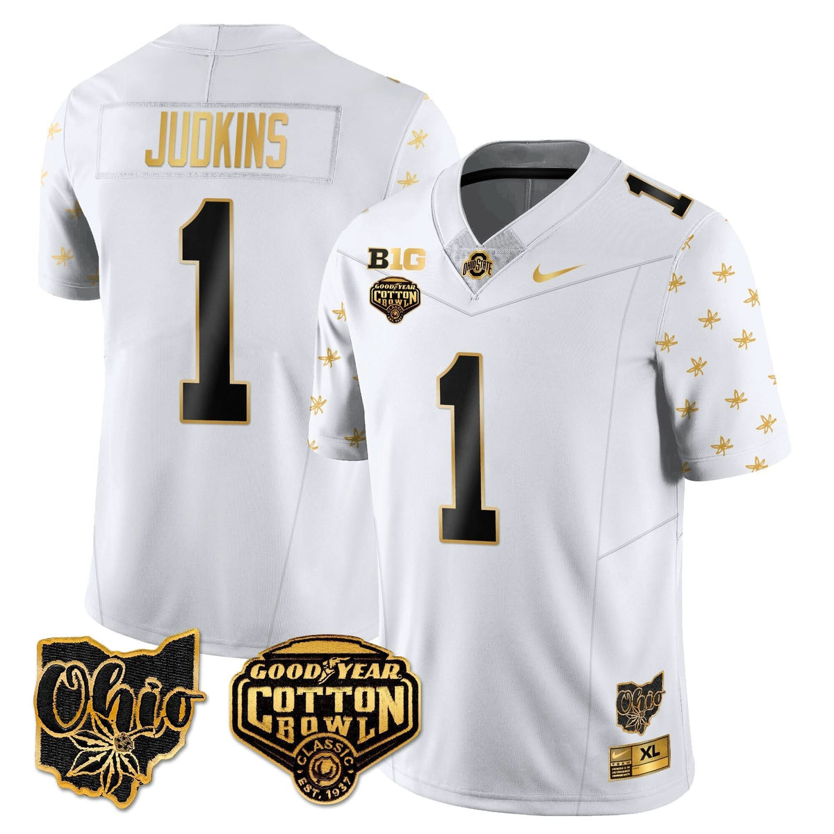 OSB 2024 Cotton Bowl Classic Jersey Gold