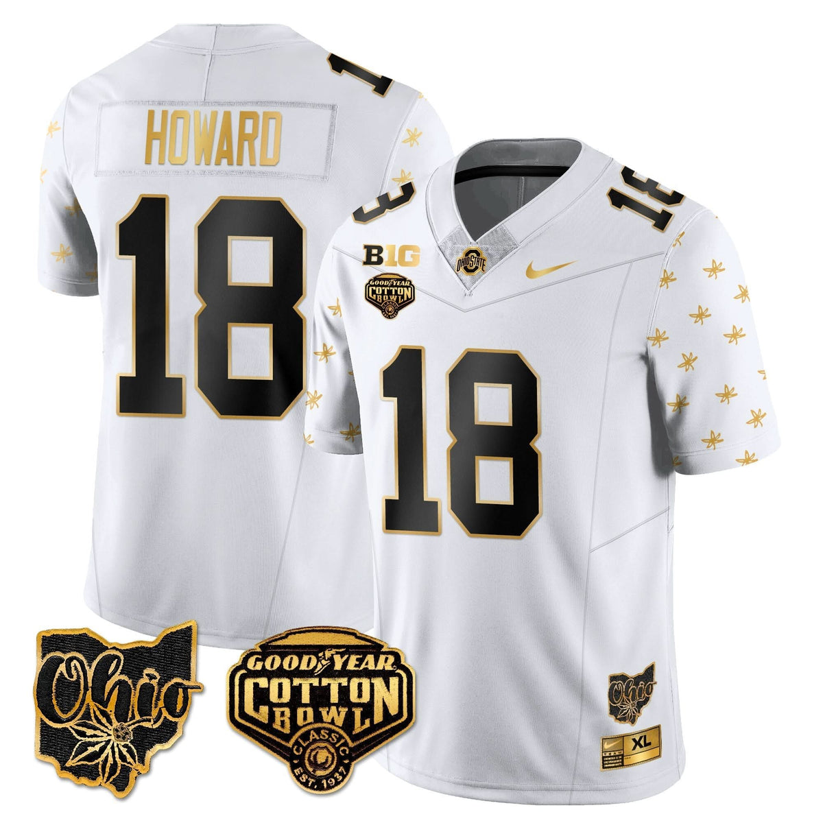 OSB 2024 Cotton Bowl Classic Jersey Gold