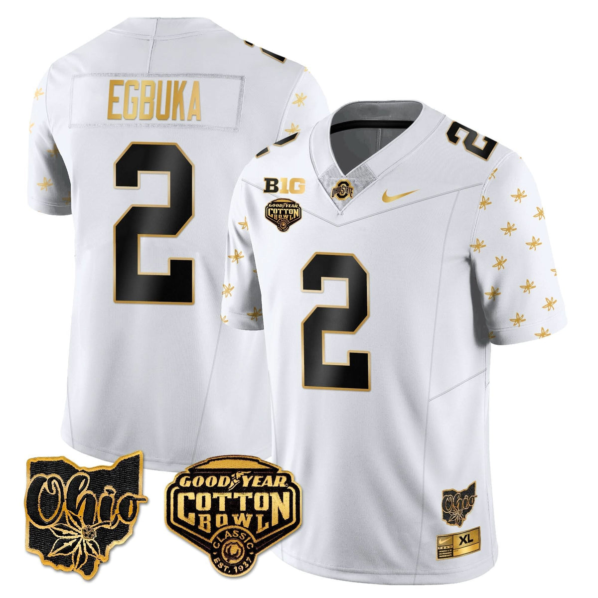 OSB 2024 Cotton Bowl Classic Jersey Gold