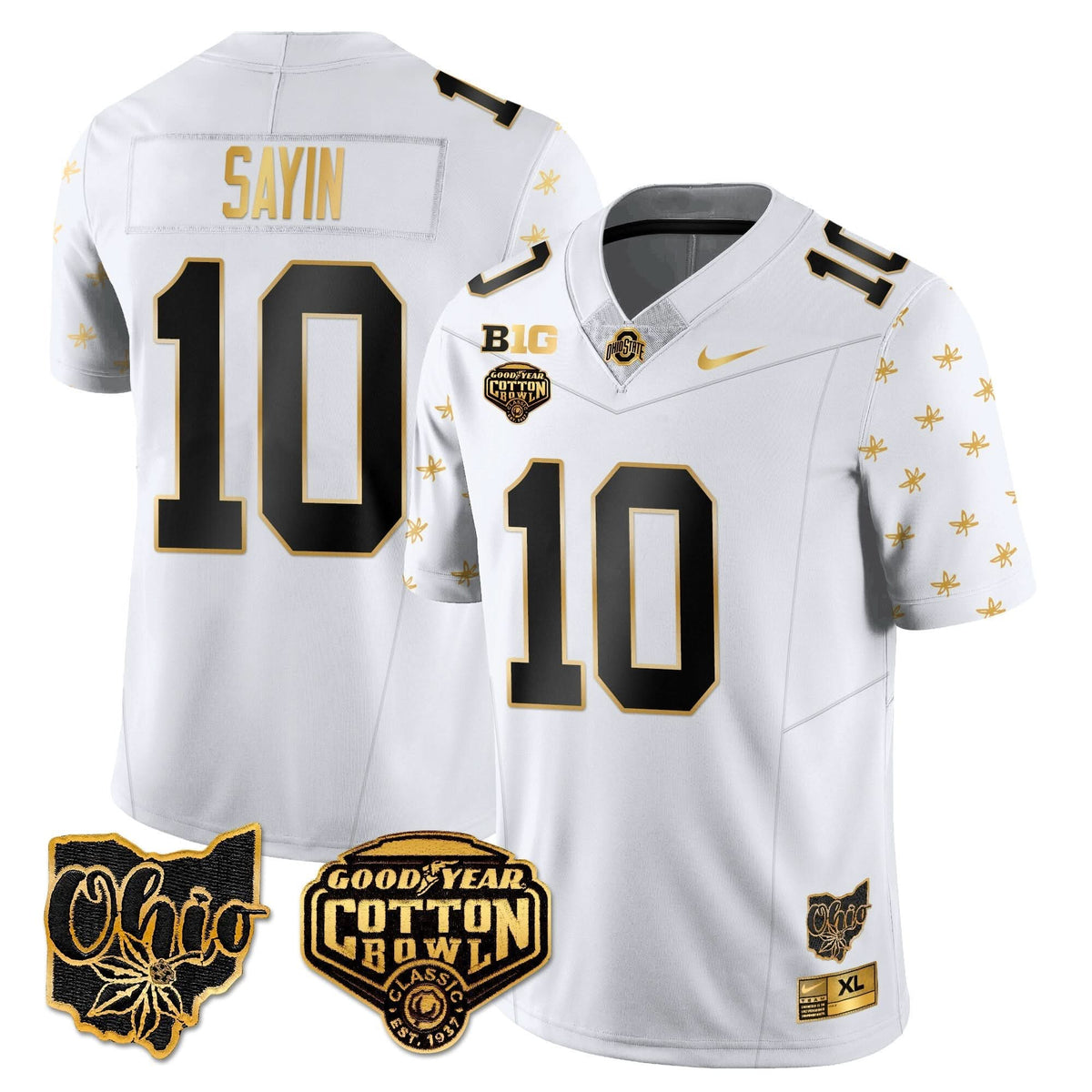 OSB 2024 Cotton Bowl Classic Jersey Gold
