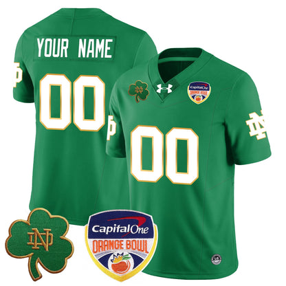 Custom NDFI 2024 Orange Bowl Jersey