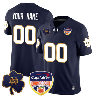 Custom NDFI 2024 Orange Bowl Jersey