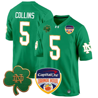 NDFI 2024 Orange Bowl Patch Game Jersey