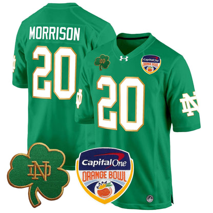 NDFI 2024 Orange Bowl Patch Game Jersey