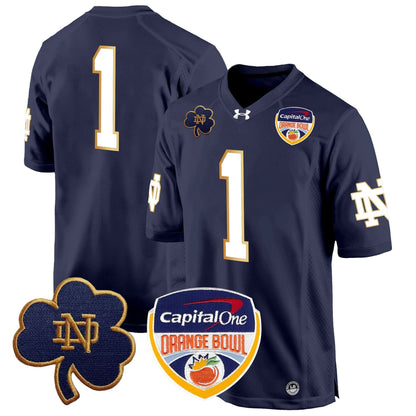 NDFI 2024 Orange Bowl Patch Game Jersey