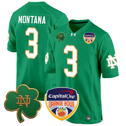 NDFI 2024 Orange Bowl Patch Game Jersey