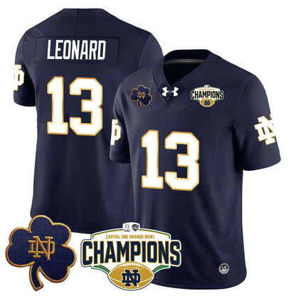NDFI 2025 Orange Bowl Champions Jersey N5